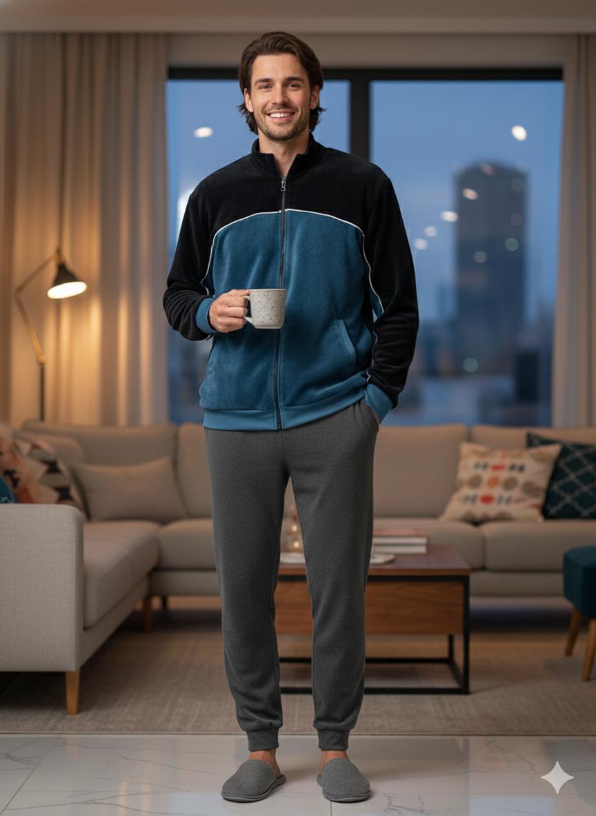 Pijama hombre 3 piezas