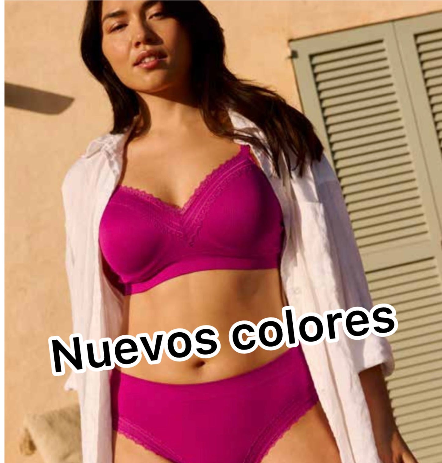 56LAG98 Sujetador sin aros Sans Complex