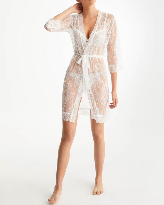 LN3844 Bata lencera encaje Promise