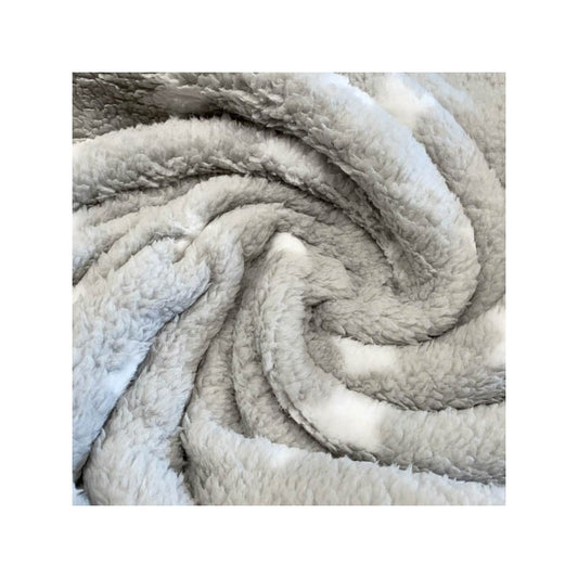 3345 Manta coralina estampada Sherpa