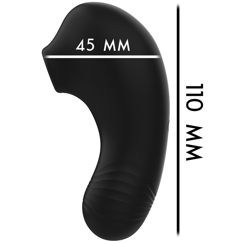 D-235858   RITHUAL - SHUSHU PRO POCKET ESTIMULADOR CLITORIS 2 POTENTES MOTORES AZABACHE