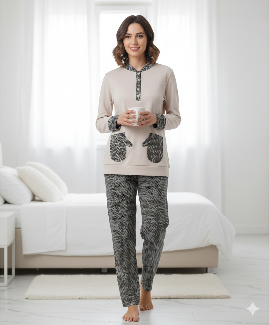Pijama mujer punto milano