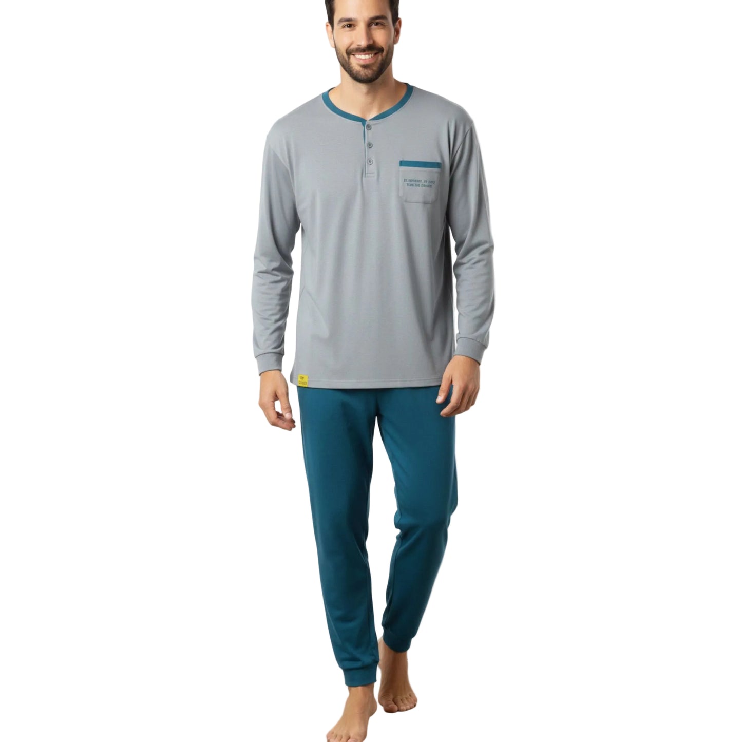 Pijama hombre afelpado