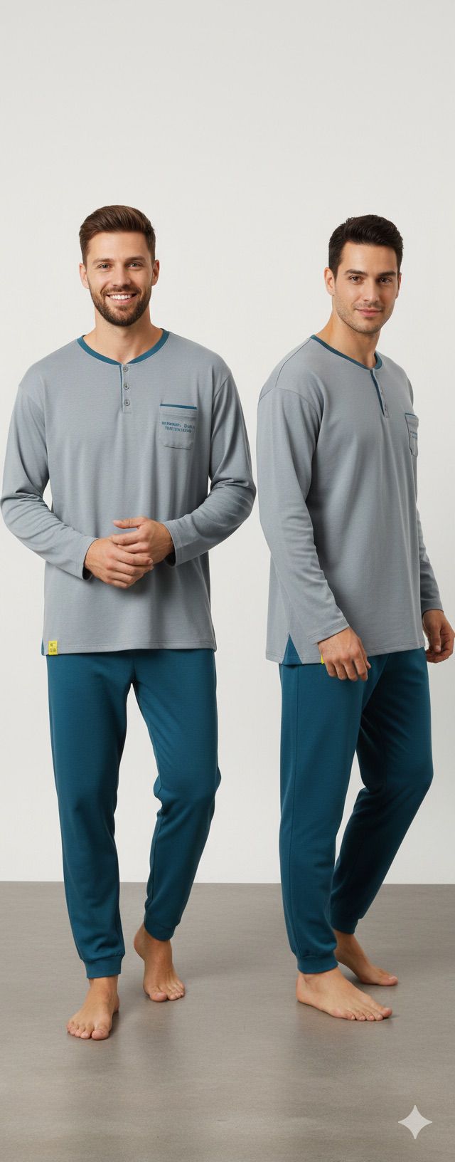 Pijama hombre afelpado